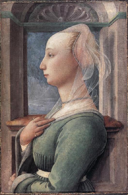 Fra Filippo Lippi portrait of a Woman china oil painting image